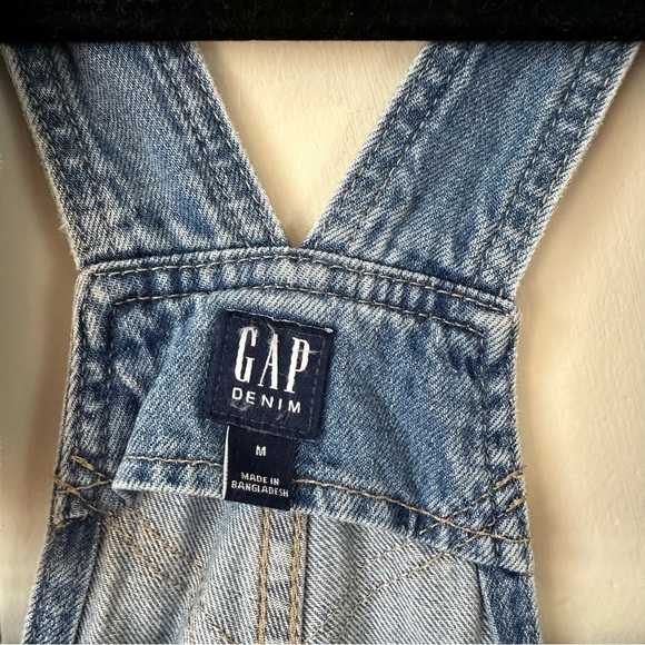 Gap | Medium Wash Denim Jean Overalls Size Medium Women's - Picture 6 of 6
